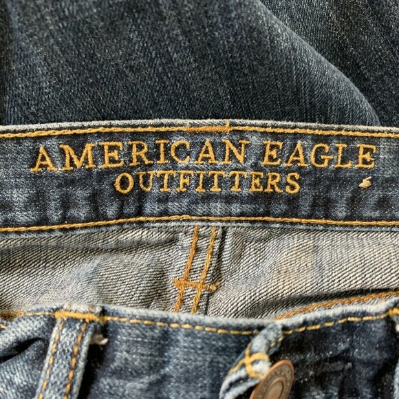 American Eagle Outfitters Jeans Men 28/32 Original Straight Cotton - Picture 7 of 12